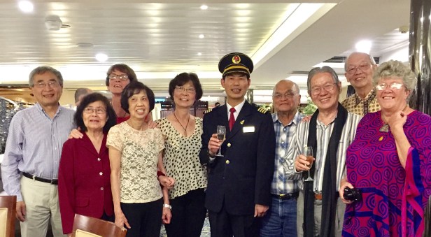 Captain"s farewell party - Yang Tze River Cruise Oct 2016