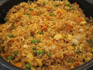 Yabby-ham fried rice