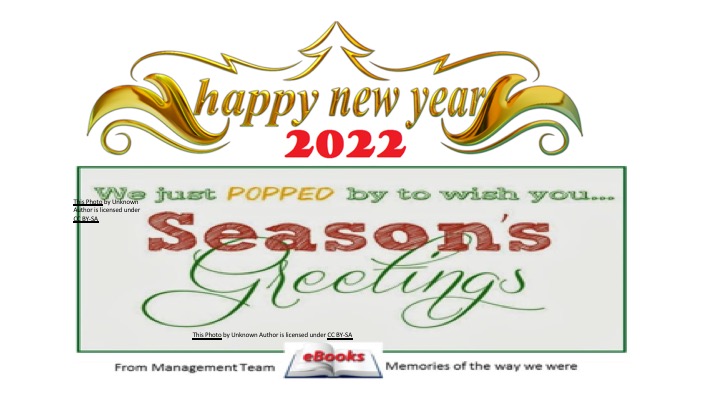 Greeting well wishes to welcome celebrating the  Happy New Year 2022